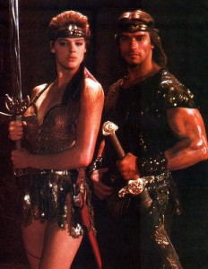 Red Sonja and Cona--...um...Lord Kalidor.