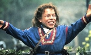 Warwick Davis. sometime you have to play a killer leprechaun for ten years to finally land the role of a charms master at Hogwarts school of wizardry. 
