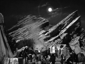 I am imagining a more interesting film taking place entirely on the moonlight landscape of Tibet. 