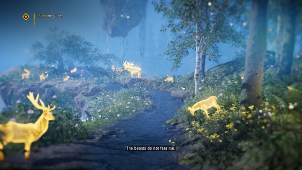 It's a far Cry game, so of course there's a section where you choke down a fistful of drugs and hang out with magical deer. 