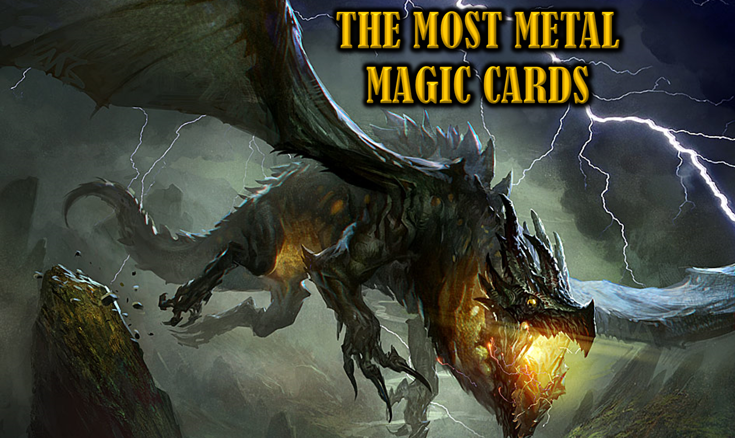 The Most Metal Magic Cards