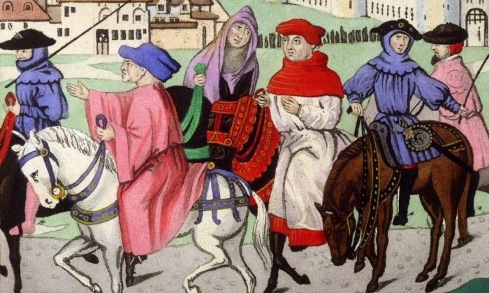 pilgrims from canterbury tales
